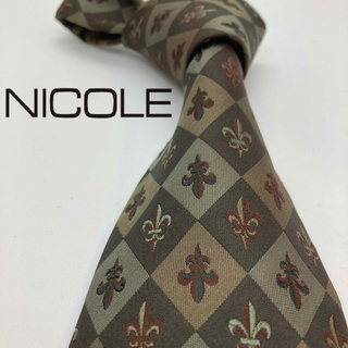 NICOLE - 【美品】NICOLE/ニコル　ネクタイ　総柄