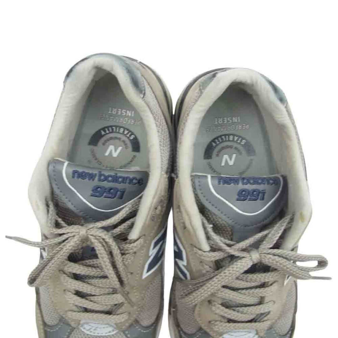 New Balance(ニューバランス)のNEW BALANCE ニューバランス スニーカー M991ANI M991 20TH Anniversary Grey 英国製 20周年記念 モデル スニーカー グレー系 26.5cm【中古】 メンズの靴/シューズ(スニーカー)の商品写真