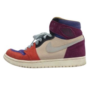 ナイキ(NIKE)のNIKE ナイキ スニーカー BV2613-600 WMNS ウィメンズ AIR JORDAN 1 エアジョーダン HIGH OG NRG ハイカットスニーカー マルチカラー系 24cm【中古】(スニーカー)