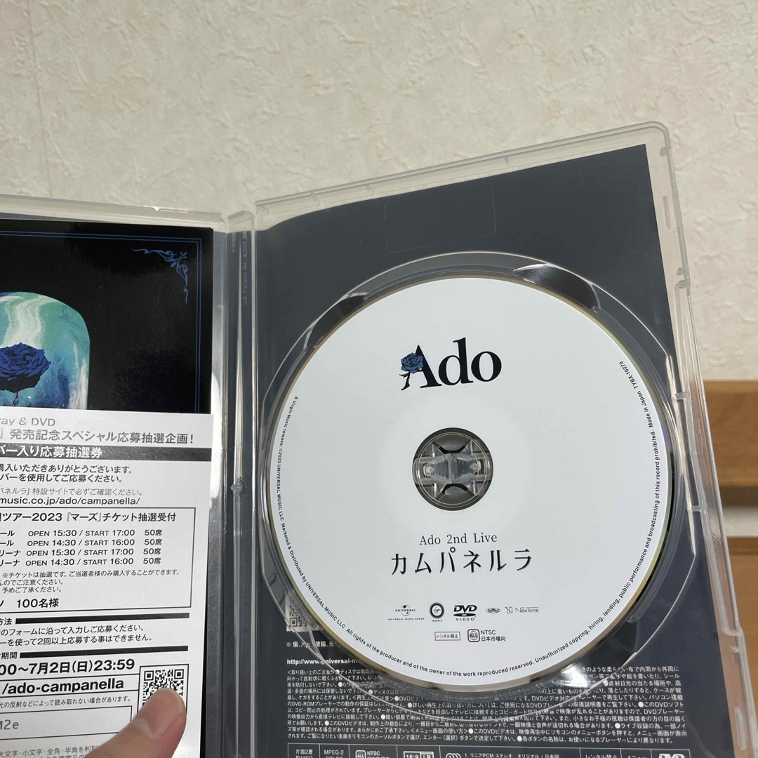 カムパネルラ（初回限定盤） DVD エンタメ/ホビーのDVD/ブルーレイ(ミュージック)の商品写真