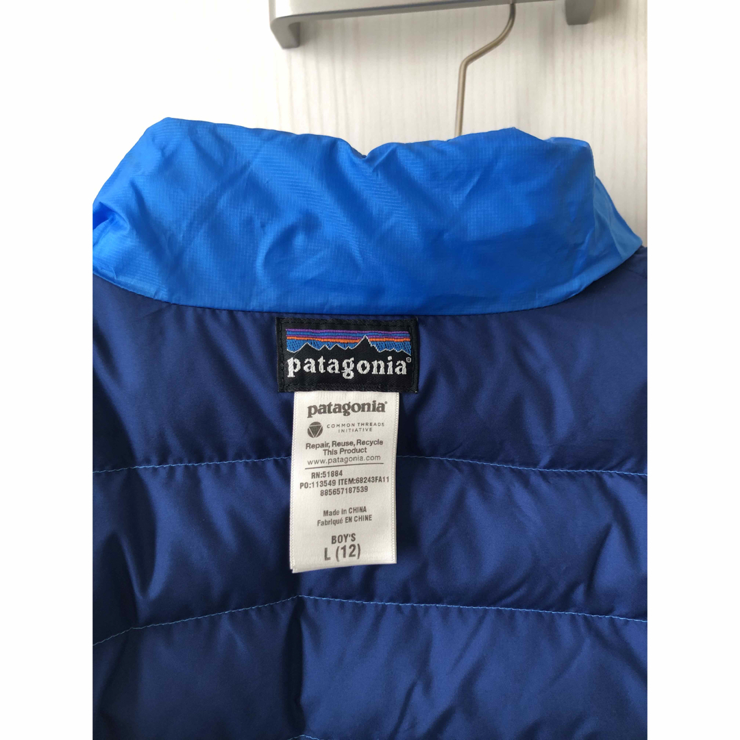 patagonia(パタゴニア)の【patagonia】パタゴニア　ダウンジャケット　BOY'S  Ｌサイズ メンズのジャケット/アウター(ダウンジャケット)の商品写真