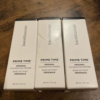 ベアミネラル(bareMinerals)のベアミネラル プライムタイム30ml 3本セット(化粧下地)