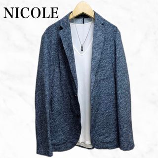 ニコル(NICOLE)のNICOLE selection テーラードジャケット　薄手　シンプル(テーラードジャケット)