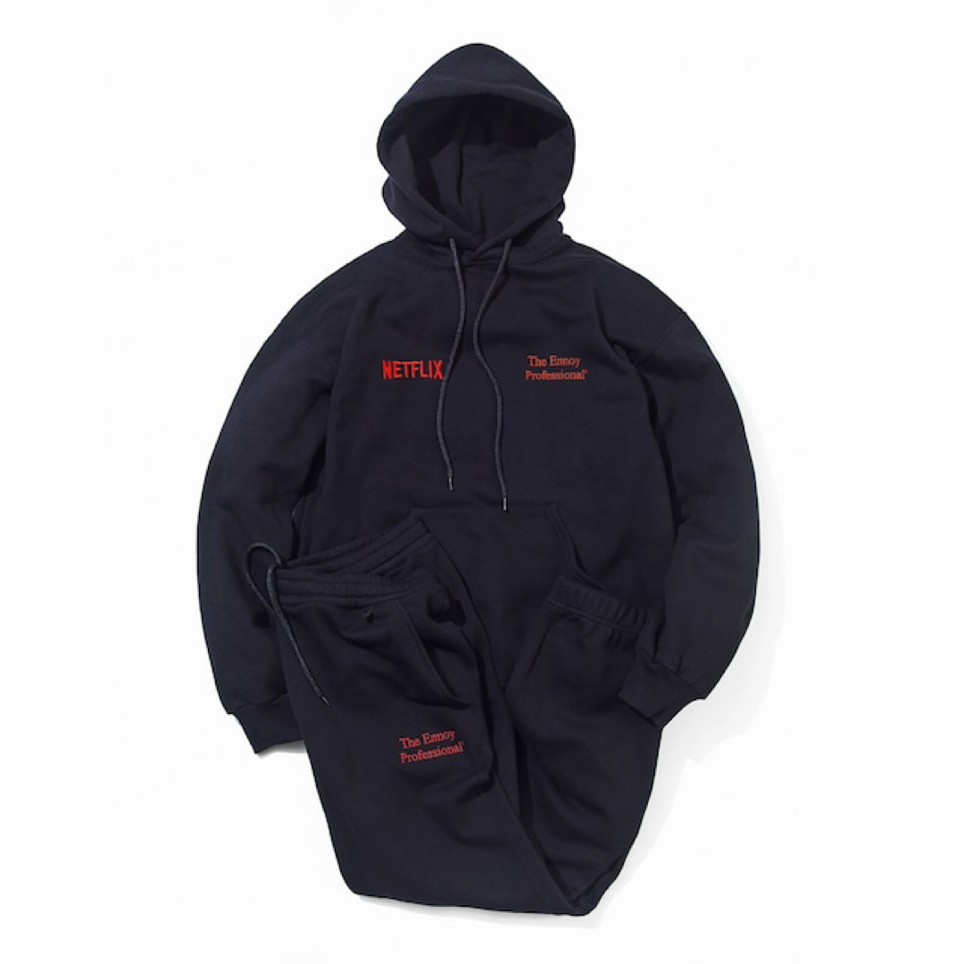 1LDK SELECT(ワンエルディーケーセレクト)のENNOY Netflix スタイリスト私物 HOODIE SET UP メンズのトップス(パーカー)の商品写真