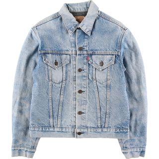 リーバイス(Levi's)の古着 90年代 リーバイス Levi's 71205-0317 デニムジャケット Gジャン USA製 メンズS ヴィンテージ /eaa397373(Gジャン/デニムジャケット)