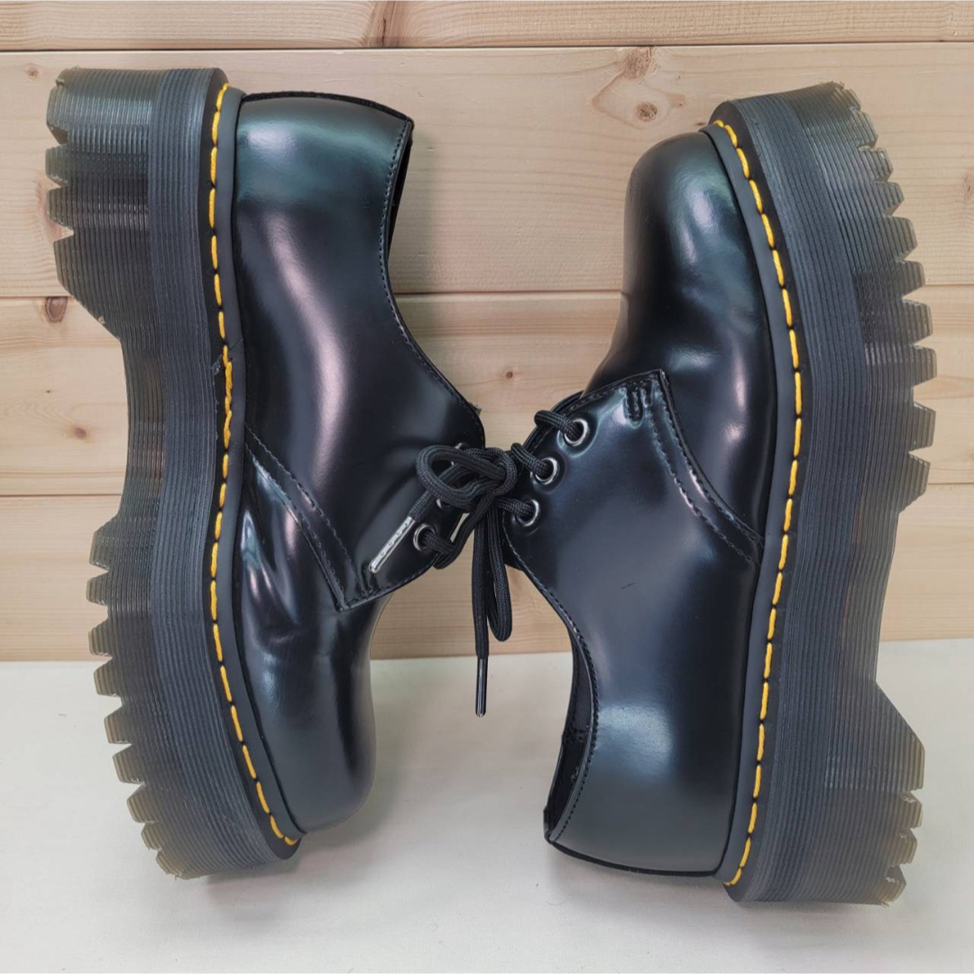 Dr.Martens(ドクターマーチン)のドクターマーチン 3ホール 厚底 1461 QUAD UK5 24㎝ レディースの靴/シューズ(ローファー/革靴)の商品写真