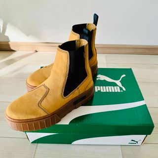 プーマ(PUMA)のほぼ未使用　プーマ　ウィメンズ メイズ チェルシー スウェード ブーツ(ブーツ)