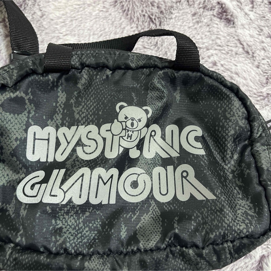 HYSTERIC GLAMOUR(ヒステリックグラマー)のヒステリックグラマー スネイク柄 ヒステリックベア ボディバッグ ウエストポーチ メンズのバッグ(ウエストポーチ)の商品写真