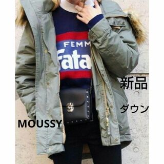 moussy - マウジー　高機能　ダウンコート　モッズコート