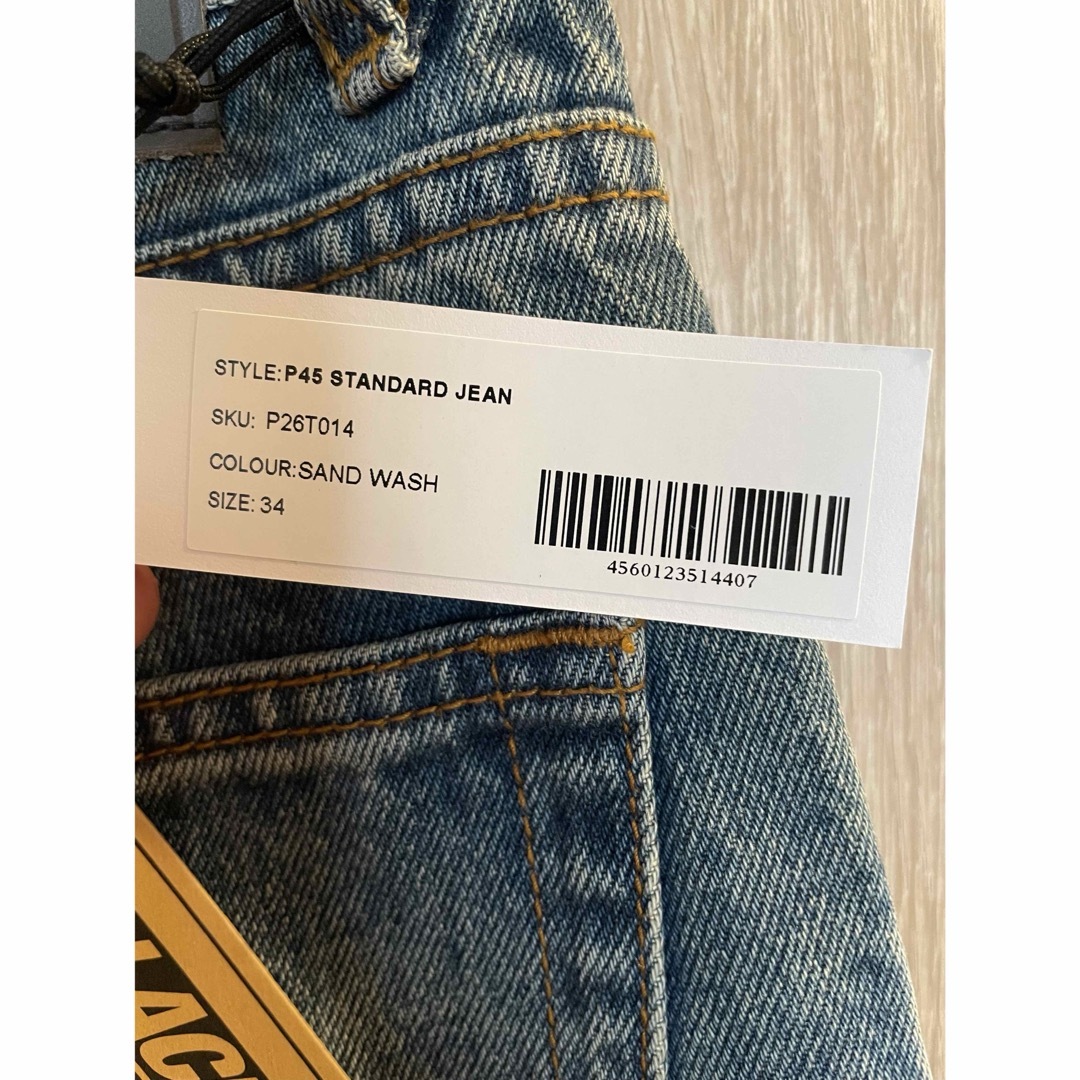 PALACE - PALACE P45 Standard Jean Sand Wash 34インチの通販 PALACE - PALACE P45 Standard Jean Sand Wash 34インチの通販