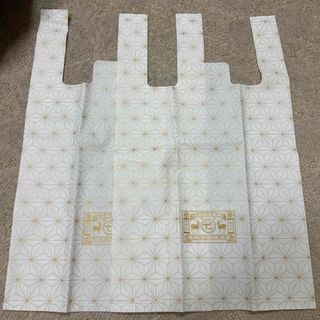 ナカガワマサシチショウテン(中川政七商店)の中川政七商店　ビニール手提げ袋　2枚(ショップ袋)