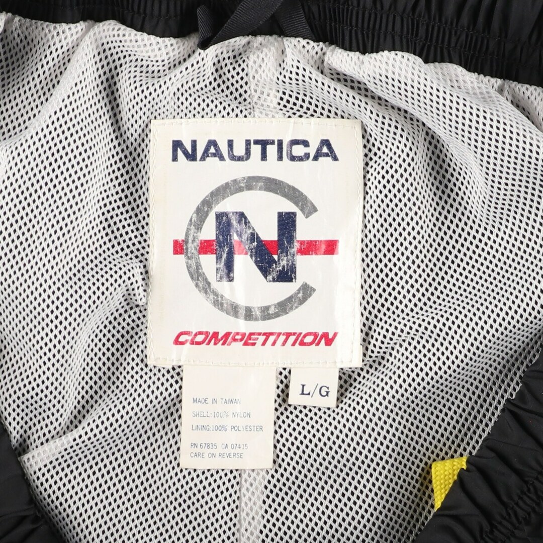 NAUTICA(ノーティカ)の古着 90年代 ノーティカ NAUTICA COMPETITION ナイロンパンツ シャカシャカパンツ メンズL ヴィンテージ /eaa414543 メンズのパンツ(その他)の商品写真