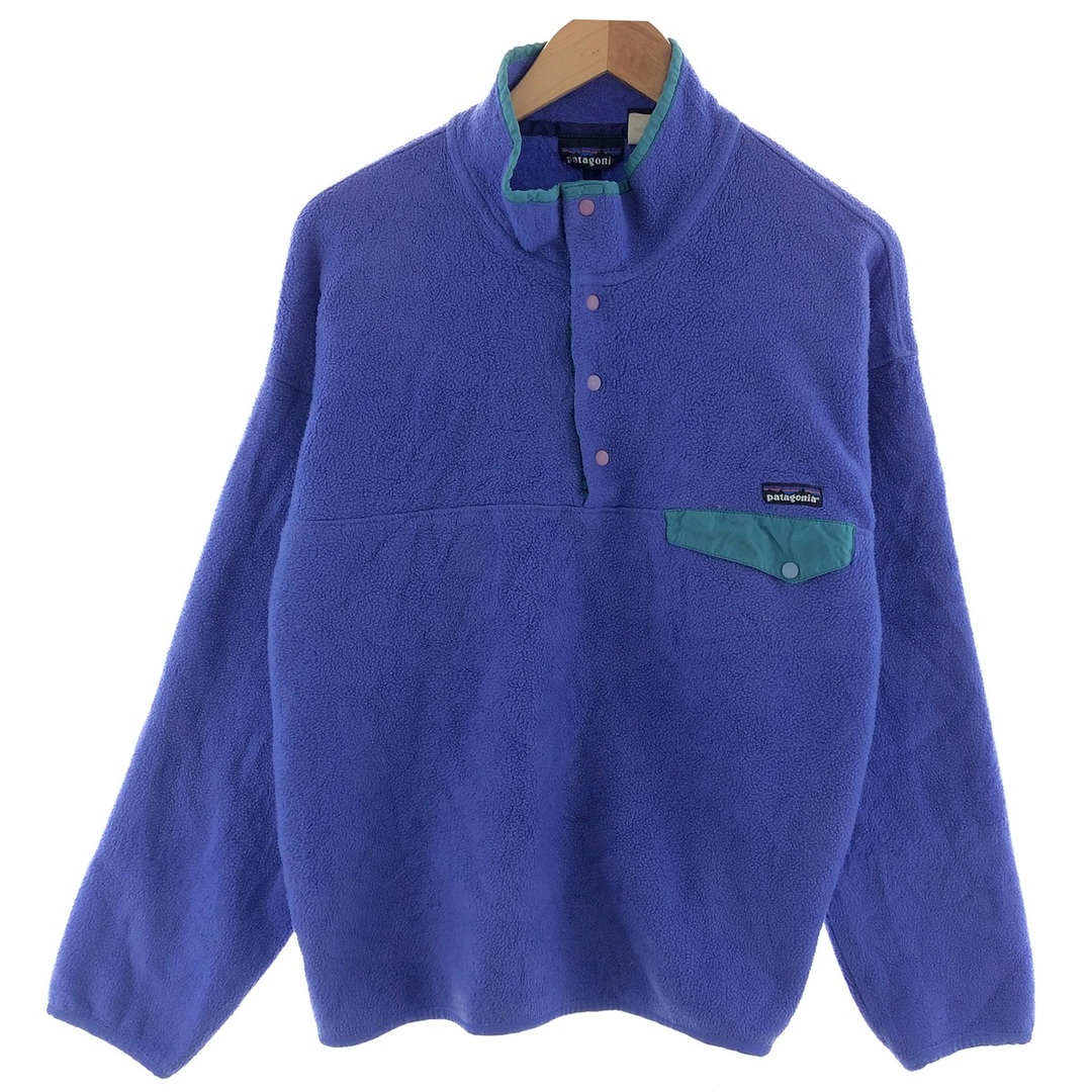 patagonia - 古着 90年代 パタゴニア Patagonia 雪なしタグ スナップT フリースプルオーバー メンズXL ヴィンテージ /eaa381993