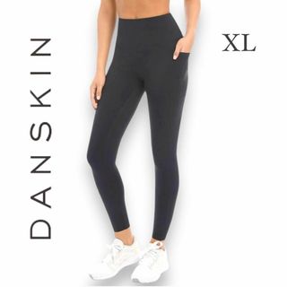 ダンスキン(DANSKIN)のDANSKIN ハイウエスト レギンス XL ブラック ダンスキン(ヨガ)