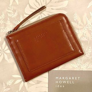 マーガレットハウエル(MARGARET HOWELL)の【新品タグ付き】マーガレットハウエルアイデア L字二つ折り財布ピルモント ブルー(財布)