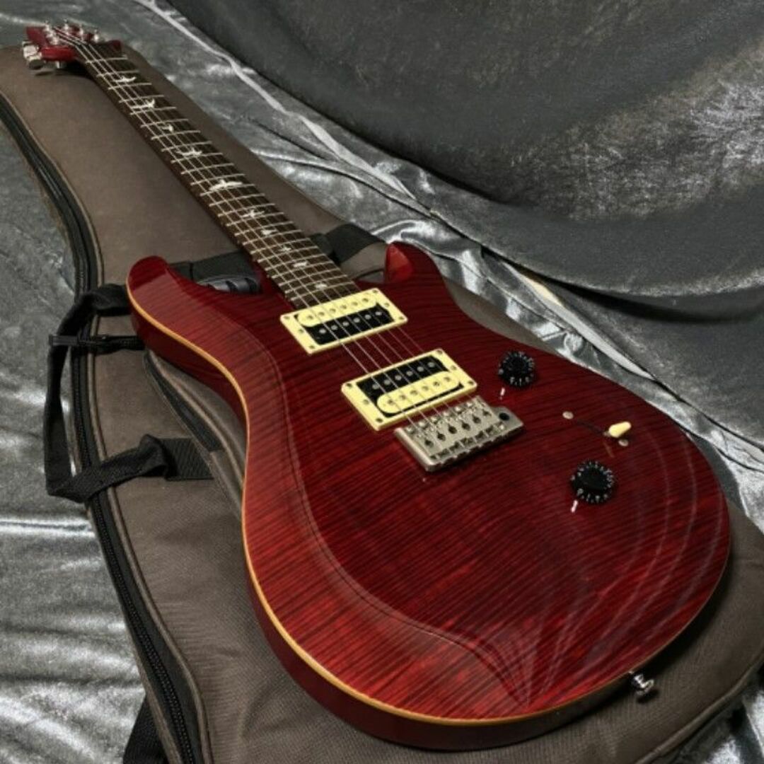 PRS(ピーアールエス)の美品 PRS SE Custom24 カスタム24 バードインレイ コイルタップ 楽器のギター(エフェクター)の商品写真