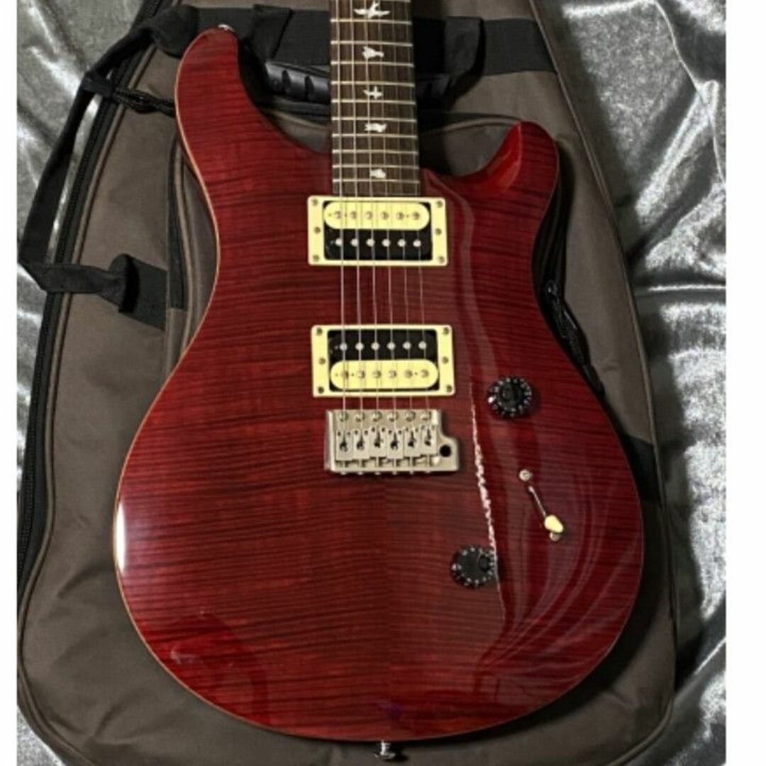 PRS(ピーアールエス)の美品 PRS SE Custom24 カスタム24 バードインレイ コイルタップ 楽器のギター(エフェクター)の商品写真