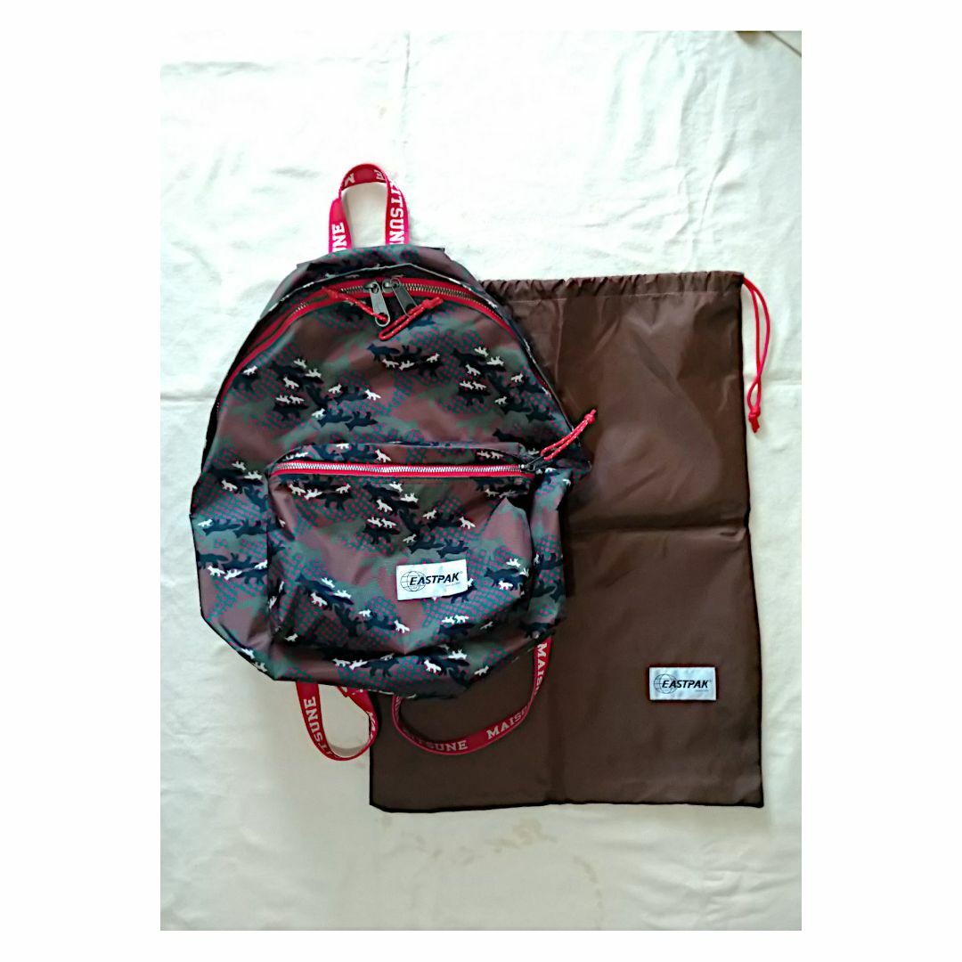 MAISON KITSUNE' - MAISON KITSUNE EASTPAK Camo Foxバックパック 美品
