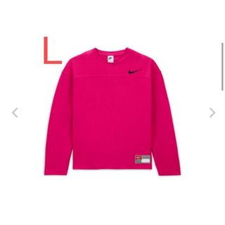 ナイキ(NIKE)のNike x Stussy Long Sleeve Top "Pink"(Tシャツ/カットソー(七分/長袖))