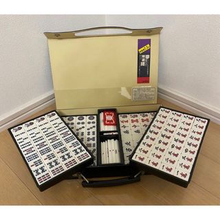 希少良品】 アメリカ麻雀牌 特大サイズ 背面白牌 英字牌の通販 by