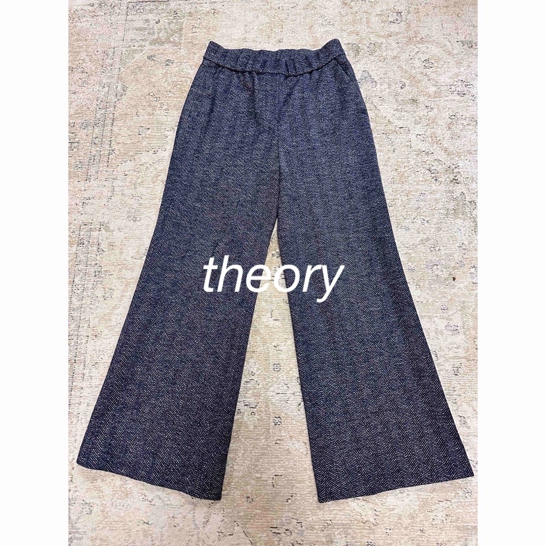 theory(セオリー)のtheory セオリー／ジャガードワイド／ガウチョパンツ レディースのパンツ(カジュアルパンツ)の商品写真