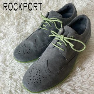 ROCKPORT - 美品 ロックポート アディダス レザースニーカー ウイングチップ 26.5