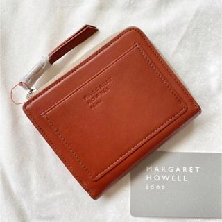 マーガレットハウエル(MARGARET HOWELL)の【新品】マーガレットハウエルアイデア ピルモント L字ファスナー折り財布 ピンク(財布)