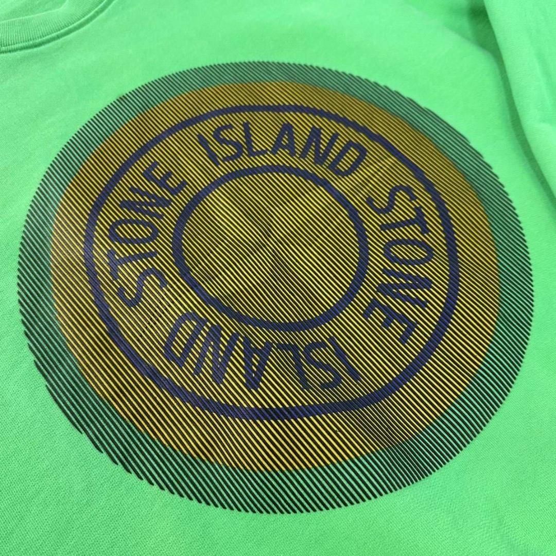 STONE ISLAND(ストーンアイランド)の【希少品】Stone Island  ロゴ  スウェット トレーナー Mサイズ メンズのトップス(スウェット)の商品写真