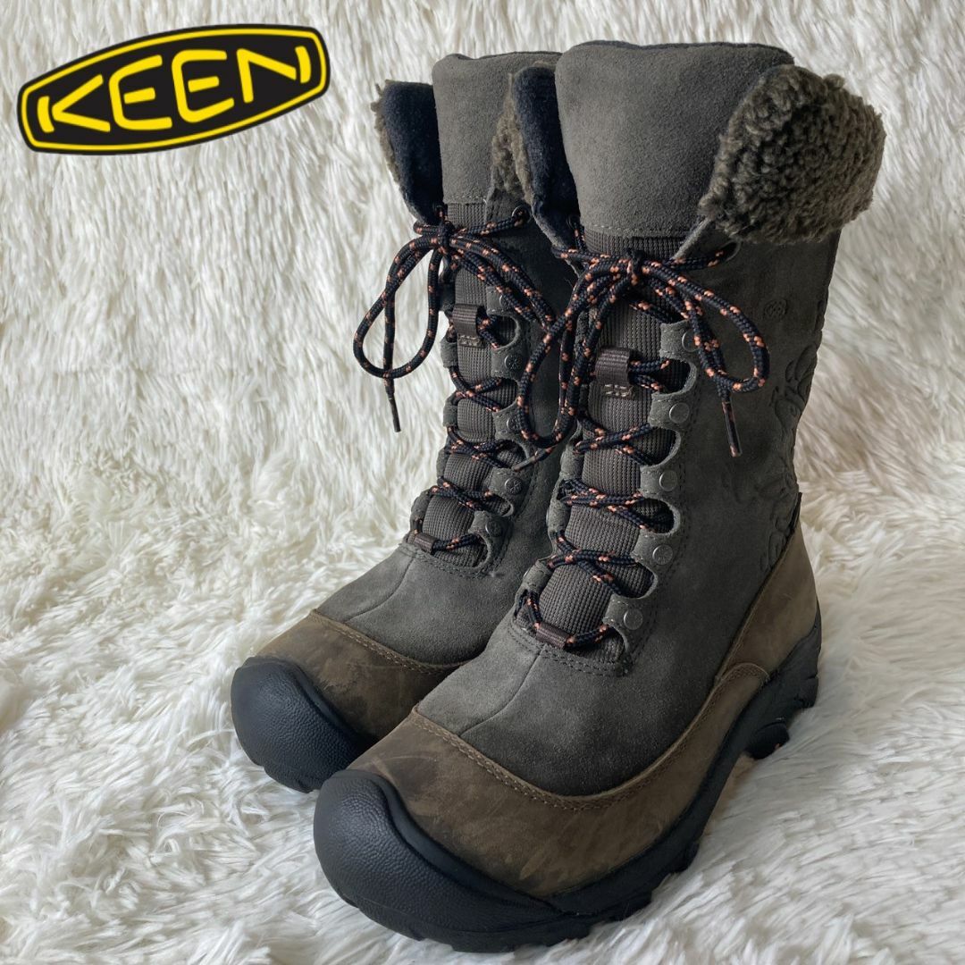 KEEN(キーン)の極美品 KEEN キーン レースアップブーツ HOODOOⅡ24cm レディースの靴/シューズ(ブーツ)の商品写真