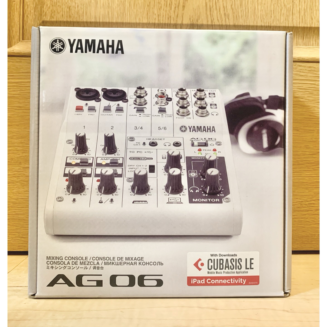 ヤマハ(ヤマハ)のYAMAHA AG-06  楽器のレコーディング/PA機器(ミキサー)の商品写真