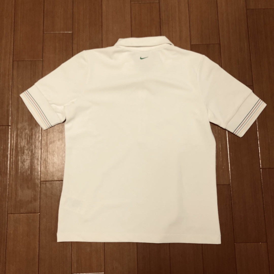 NIKE(ナイキ)のNike ナイキ レディース 半袖ポロシャツ Lサイズ ホワイト レディースのトップス(ポロシャツ)の商品写真