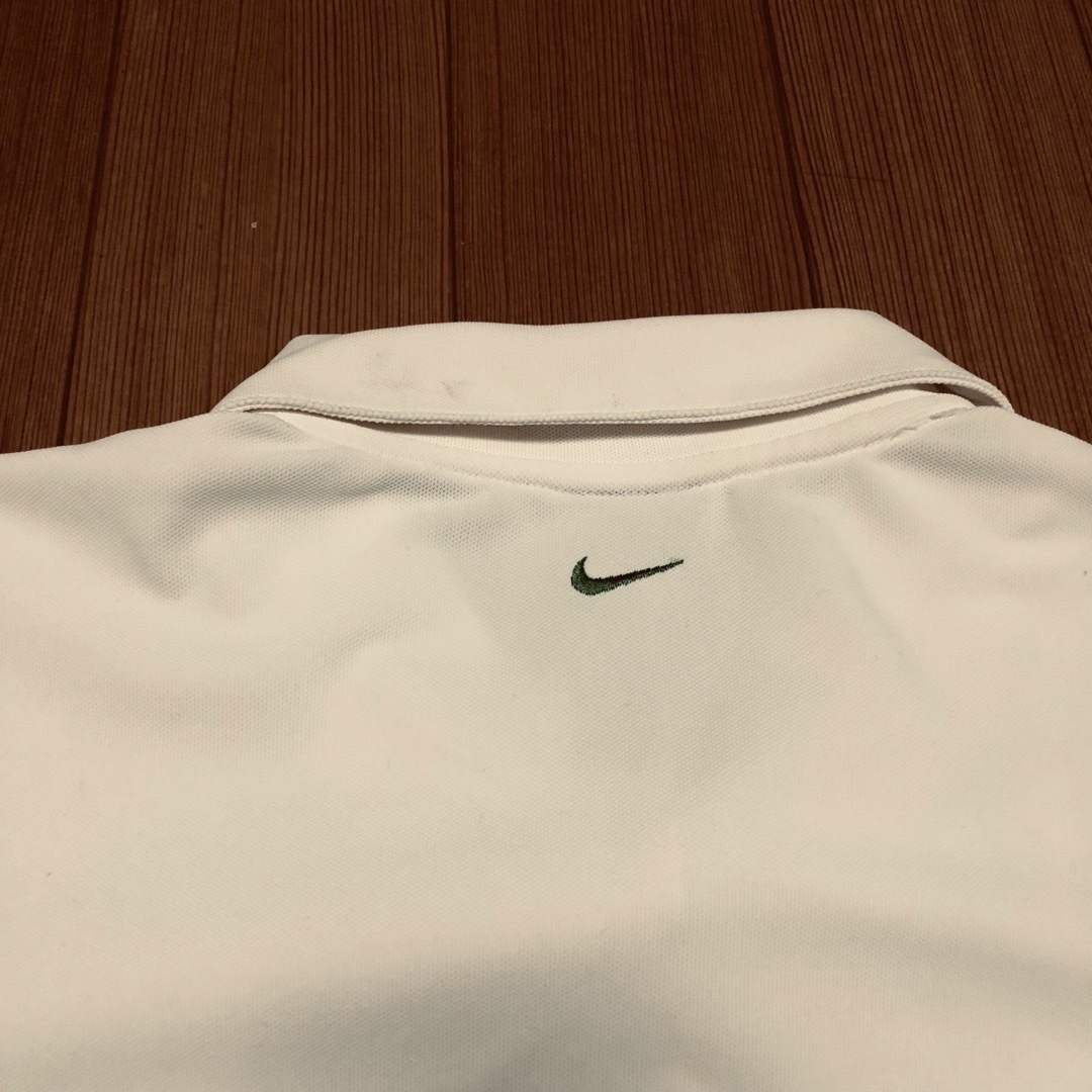NIKE(ナイキ)のNike ナイキ レディース 半袖ポロシャツ Lサイズ ホワイト レディースのトップス(ポロシャツ)の商品写真
