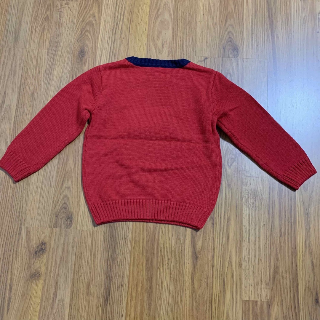 GYMBOREE(ジンボリー)の新品 ジンボリー 機関車セーター 3T 100 95 ニット gymboree キッズ/ベビー/マタニティのキッズ服男の子用(90cm~)(ニット)の商品写真