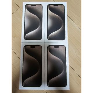 iPhone 15 pro max 256GB 4台(スマートフォン本体)