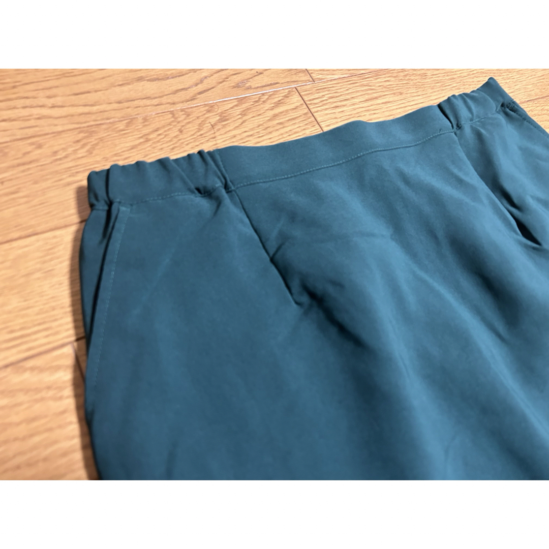 Ranan(ラナン)の新品　ラナン　グリーンスカート　LLサイズ レディースのスカート(ひざ丈スカート)の商品写真