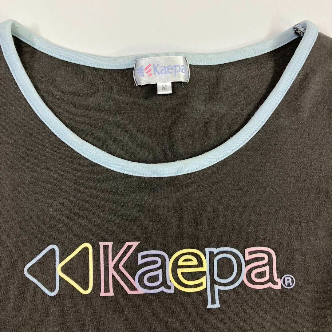 Kappa(カッパ)のkaepa カッパ　Tシャツ　ロンT カットソー　古着女子　y2k デカロゴ レディースのトップス(カットソー(長袖/七分))の商品写真