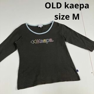 カッパ(Kappa)のkaepa カッパ　Tシャツ　ロンT カットソー　古着女子　y2k デカロゴ(カットソー(長袖/七分))