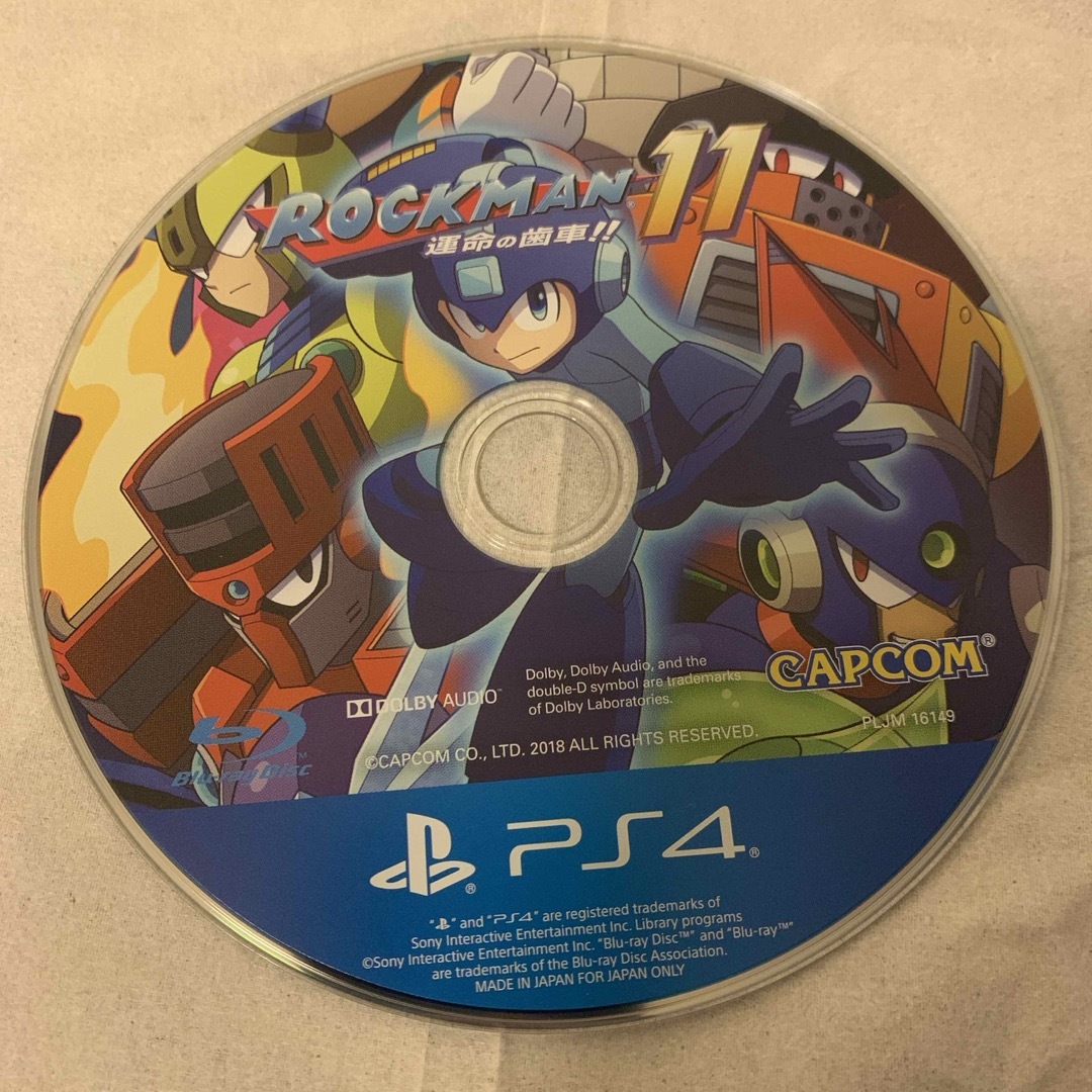 CAPCOM(カプコン)のPS4   ROCK MAN11 運命の歯車！！ エンタメ/ホビーのゲームソフト/ゲーム機本体(家庭用ゲームソフト)の商品写真