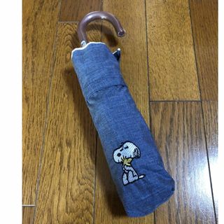 スヌーピー(SNOOPY)のスヌーピー　晴雨兼用　折りたたみ傘　UVカット(傘)