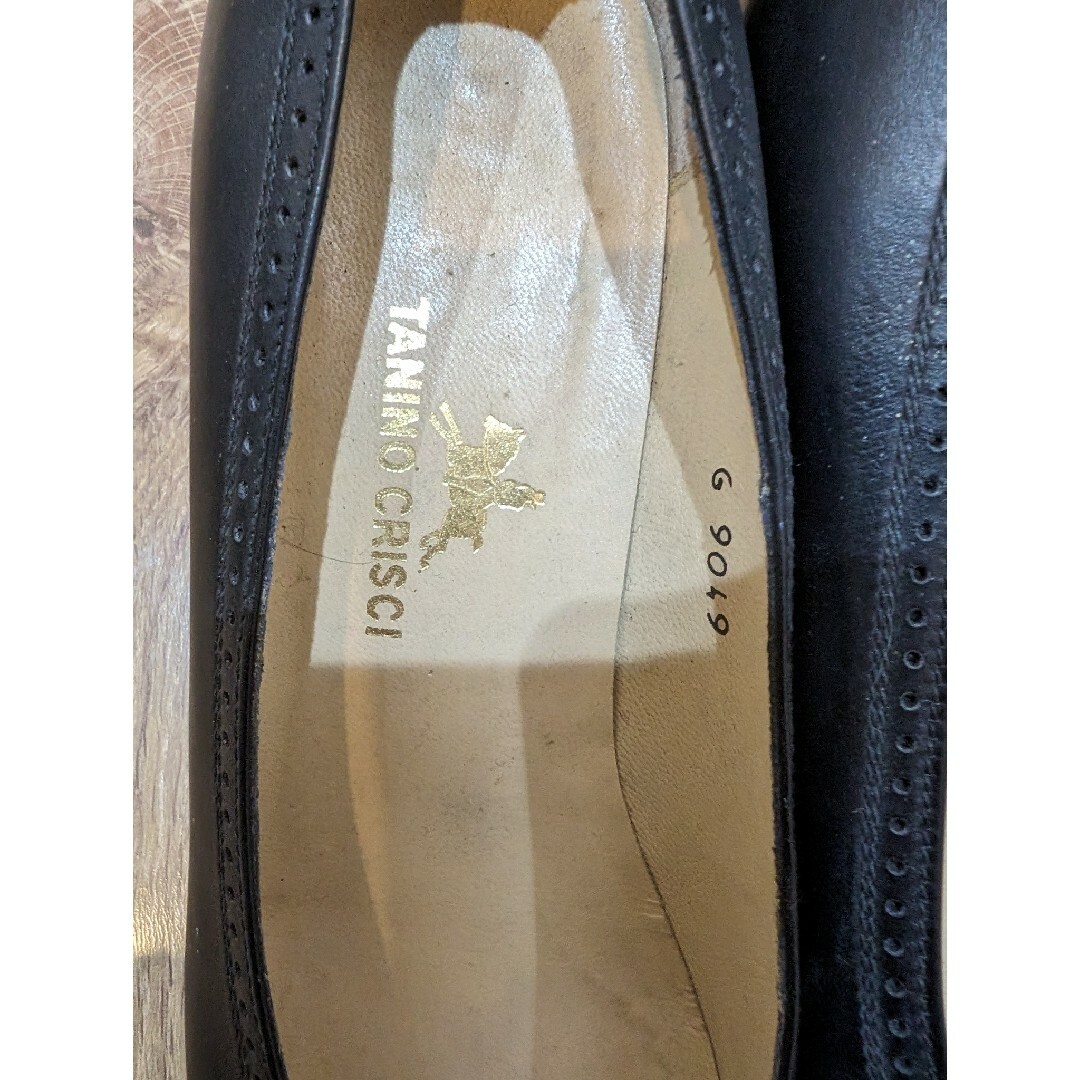 TANINO CRISCI(タニノクリスチー)のタニノクリスチーパンプス黒　22.5cm前後 レディースの靴/シューズ(ハイヒール/パンプス)の商品写真