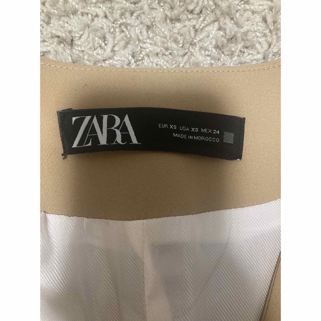 ZARA(ザラ)のZARA ロングジレ レディースのトップス(ベスト/ジレ)の商品写真