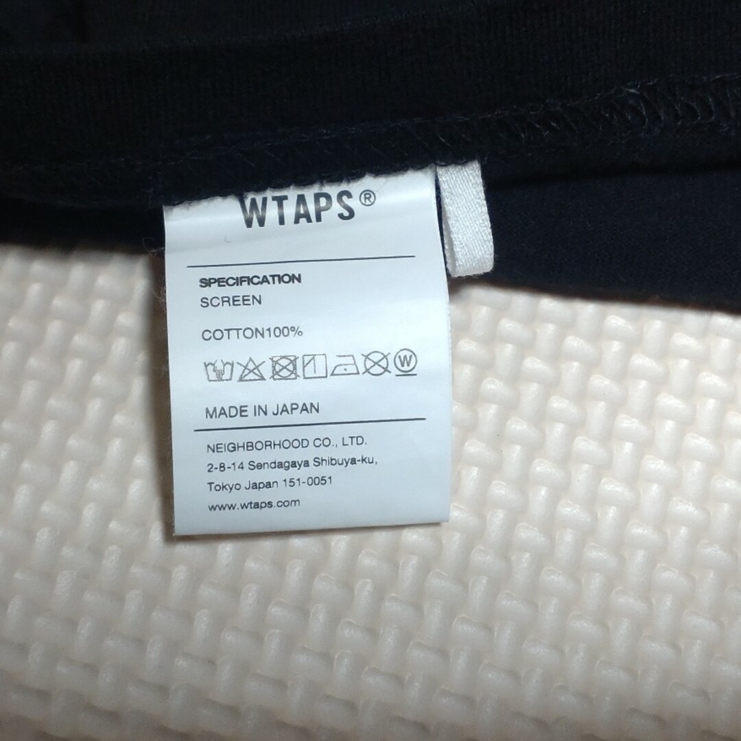 W)taps(ダブルタップス)のWTAPS WTVUA ロングスリーブTシャツ　サイズM メンズのトップス(Tシャツ/カットソー(七分/長袖))の商品写真