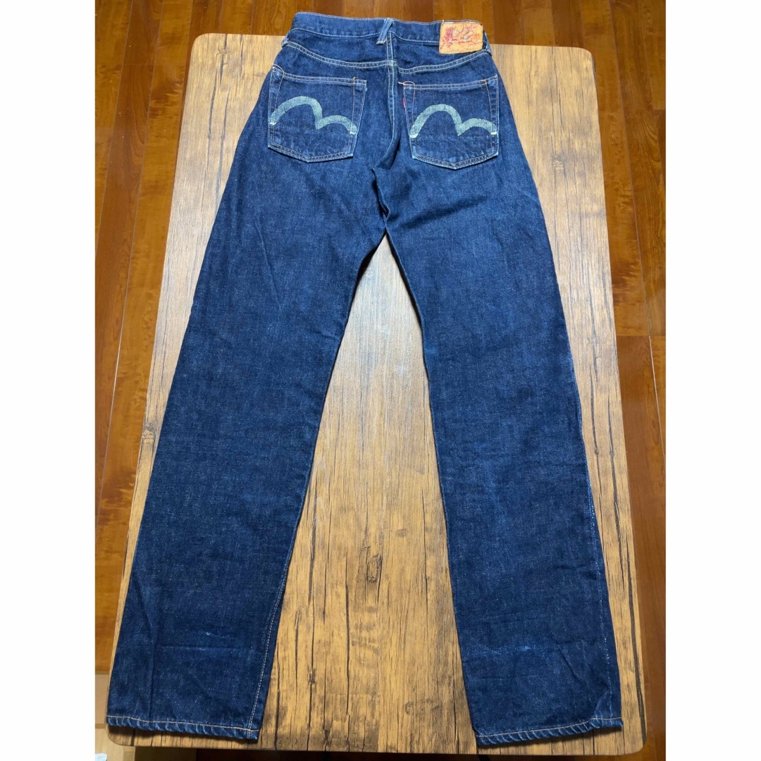 EVISU - 希少!初期エヴィス『EVIS』デニム ジーンズ 水牛パッチ EVISU - 希少!初期エヴィス『EVIS』デニム ジーンズ 水牛パッチ