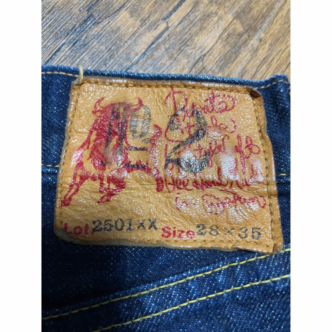 EVISU - 希少!初期エヴィス『EVIS』デニム ジーンズ 水牛パッチ EVISU - 希少!初期エヴィス『EVIS』デニム ジーンズ 水牛パッチ