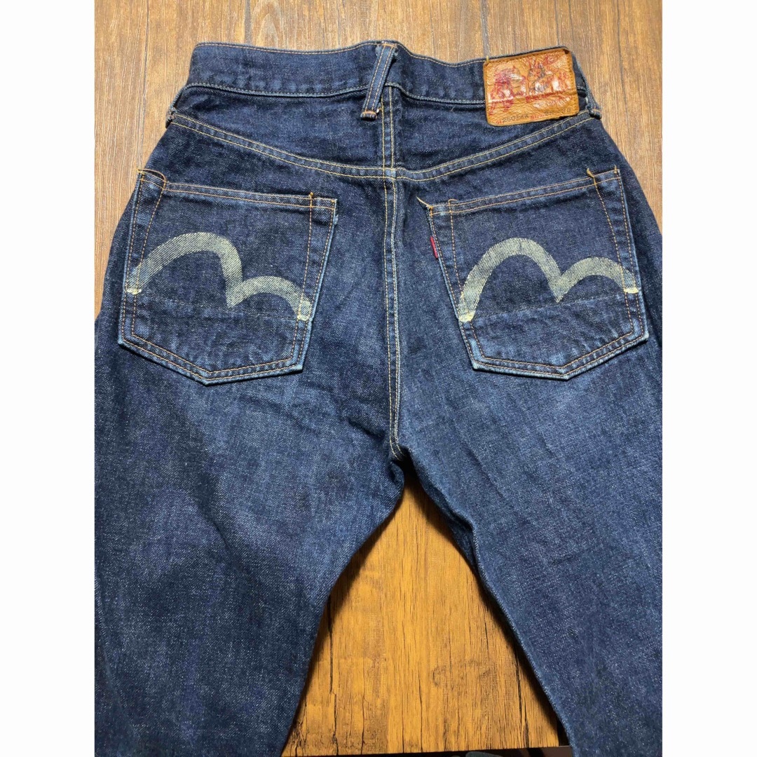 EVISU - 希少!初期エヴィス『EVIS』デニム ジーンズ 水牛パッチ EVISU - 希少!初期エヴィス『EVIS』デニム ジーンズ 水牛パッチ