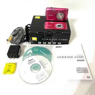 ニコン(Nikon)の【付属品多数☆送料込み】Nikon デジタルカメラ COOLPIX S3300(コンパクトデジタルカメラ)