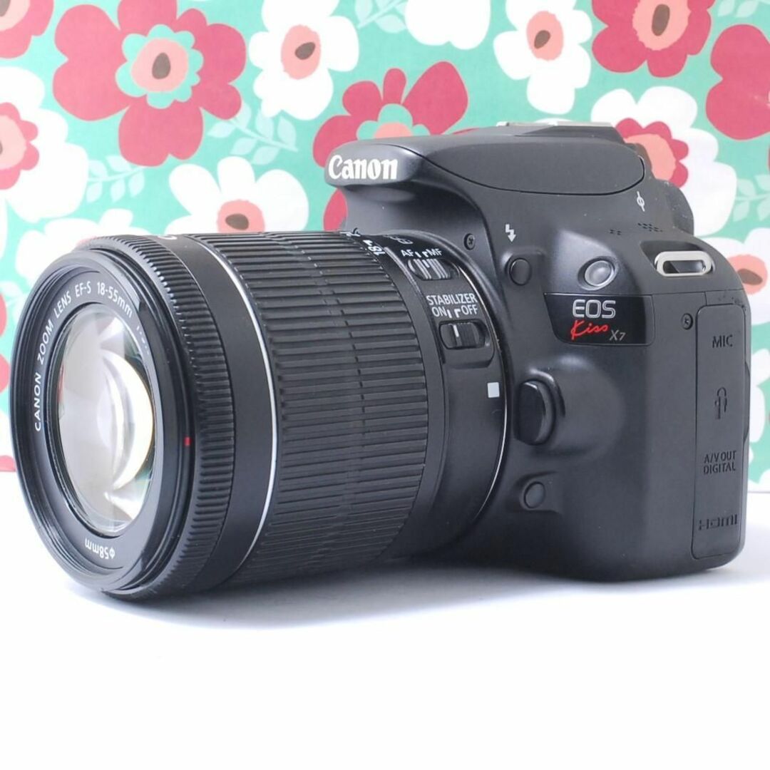 限定製作 ☆最軽量モデル☆スマホ転送可☆Canon カメラ- EOS X7 ダブル