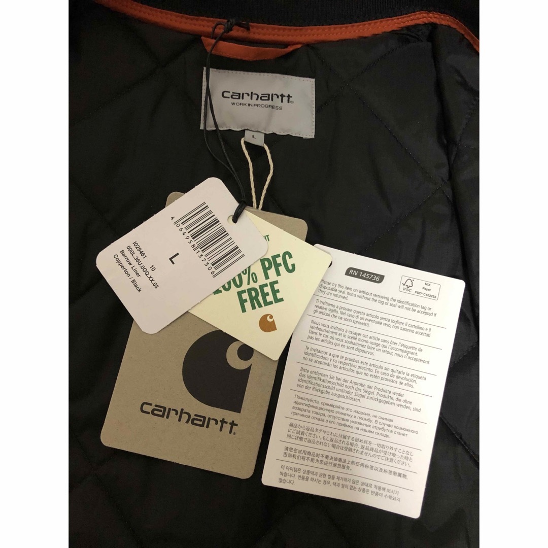 carhartt(カーハート)の【限定】Carhartt WIP バローライナー軽量キルティングジャケット メンズのジャケット/アウター(ナイロンジャケット)の商品写真