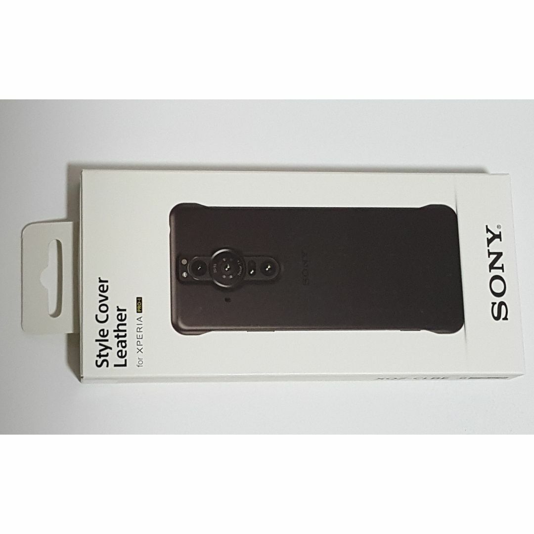 SONY(ソニー)の新品未開封Xperia PRO-I Style Cover Leatheレザー スマホ/家電/カメラのスマホアクセサリー(Androidケース)の商品写真