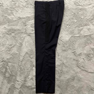 ランバン(LANVIN)の【ほぼ未使用】  LANVIN サイドラインスラックス 46(スラックス)